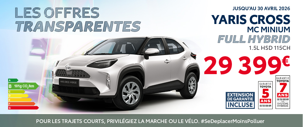 Yaris Cross MC MINIUM